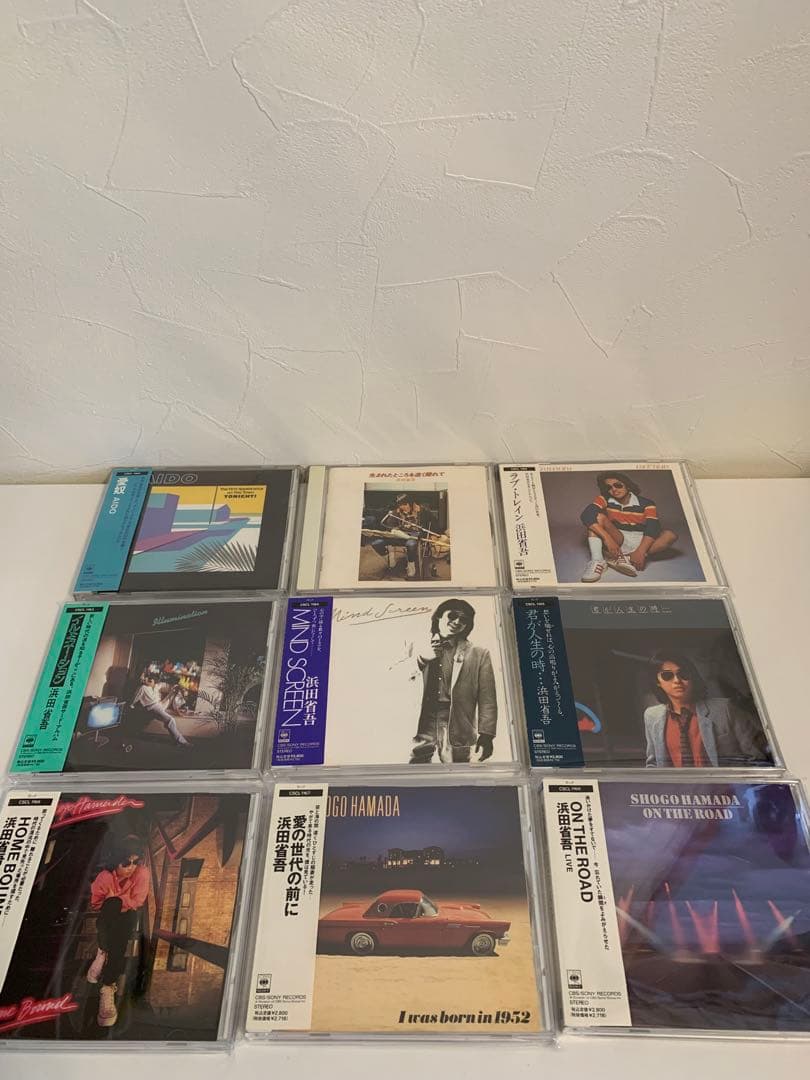 浜田省吾 CD アルバム26枚+シングル8枚セット❗️