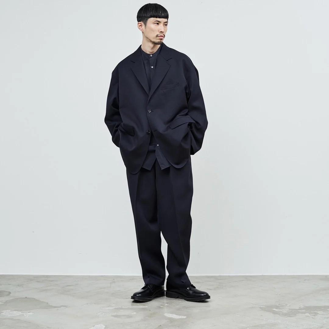 パンツ Graphpaper 25SS Scale Off Wool Tapered