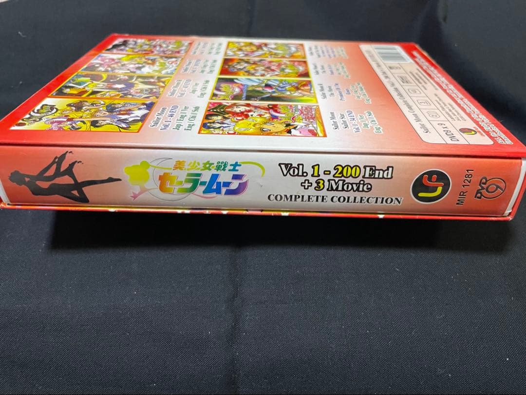 美少女戦士セーラームーン　DVD 全200話＋3MOVIE収録　映画