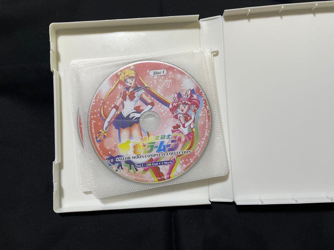 美少女戦士セーラームーン　DVD 全200話＋3MOVIE収録　映画