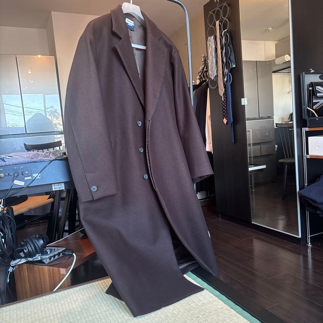 ダークブラウン チェスターコート/ メゾンスペシャルMaison Special