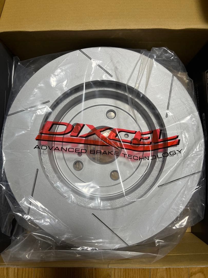 DIXCEL スリットローター　フロント、リア　30ハリアー　クルーガー