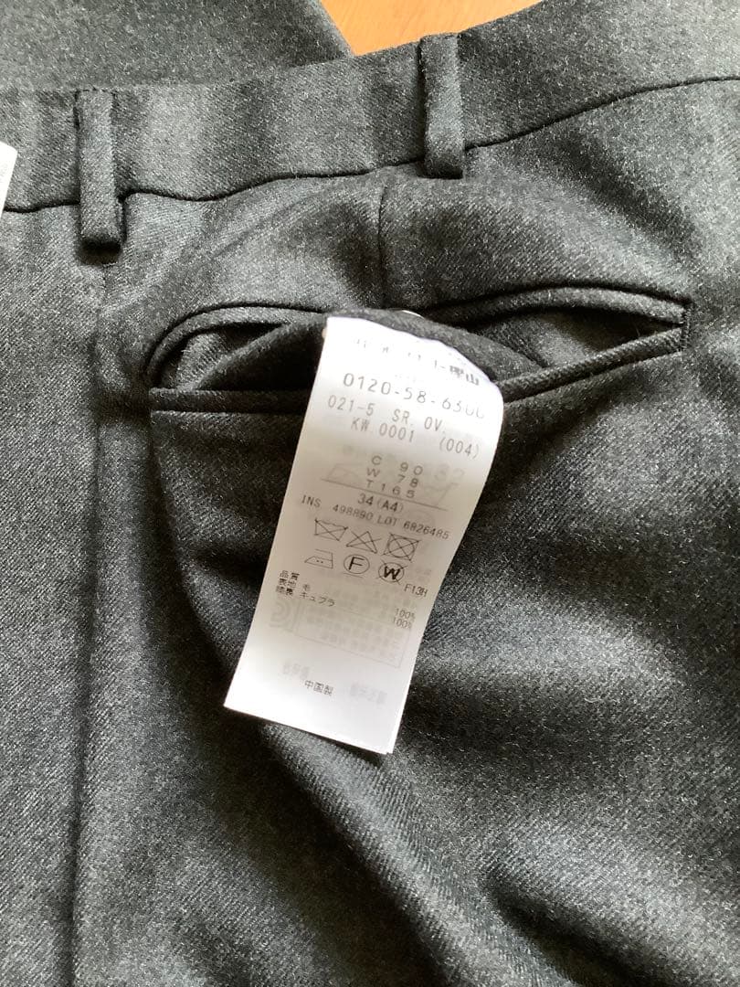 メンズ　ジェイプレス j.press チャコールグレー A4 新品未使用