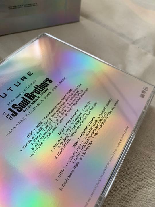 FUTURE(CD3枚組+DVD4枚組)三代目JSB