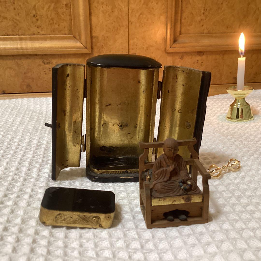 厨子　弘法大師空海　仏像密教