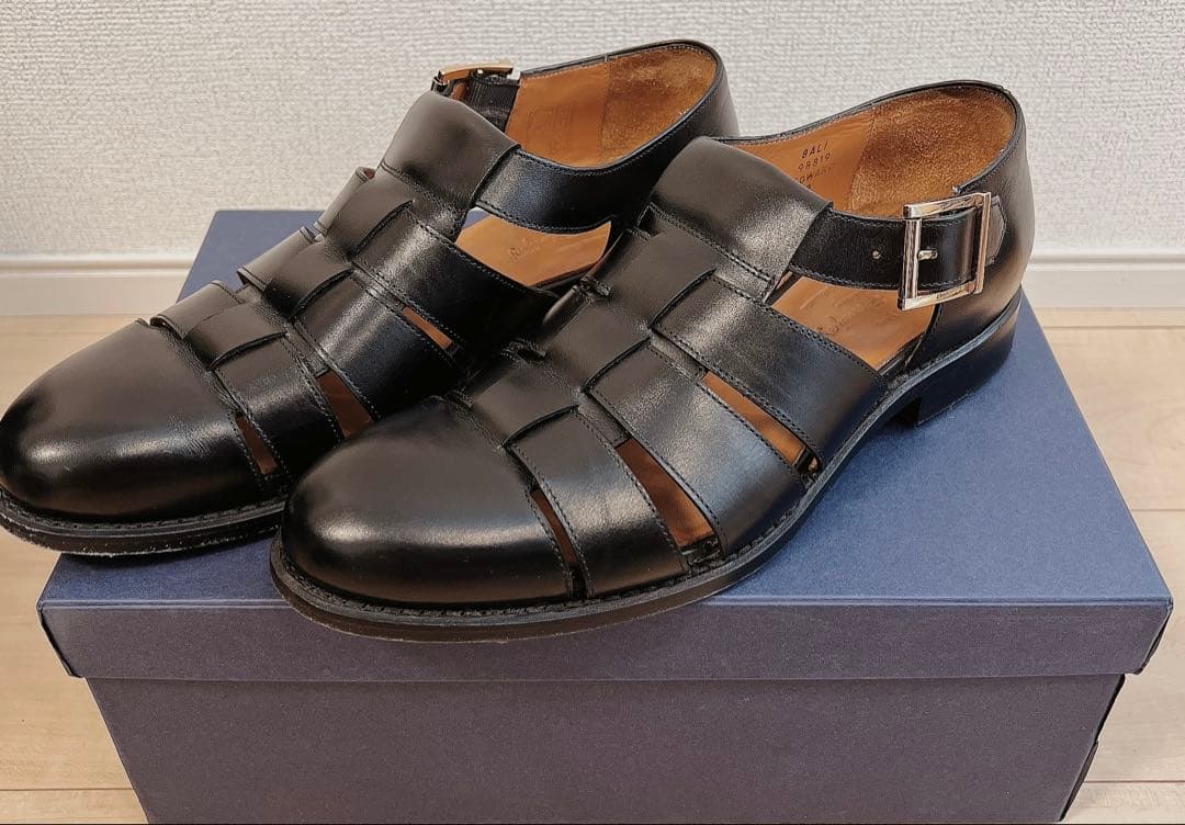 JALAN SRIWIJAYA カーフレザー グルカサンダル