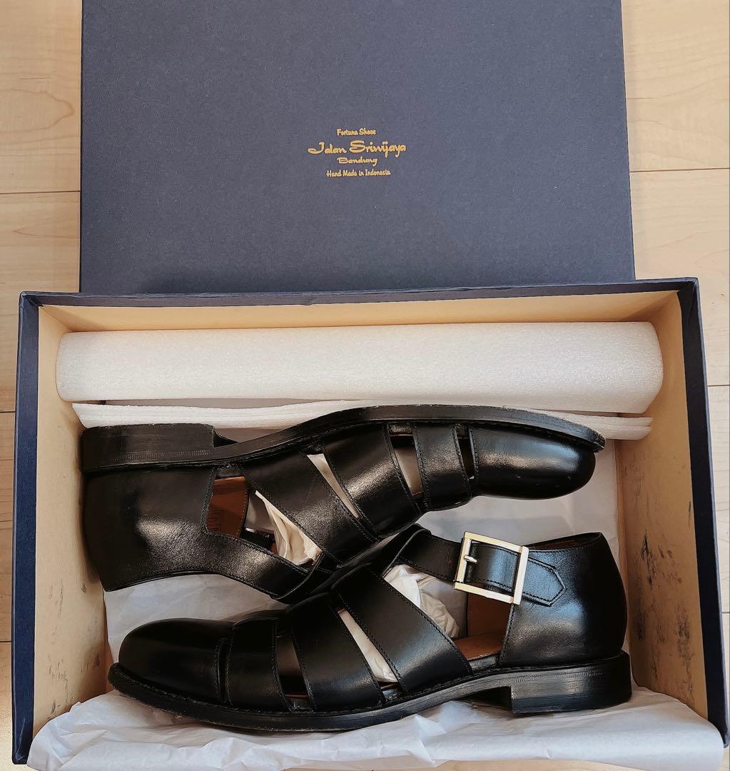 JALAN SRIWIJAYA カーフレザー グルカサンダル