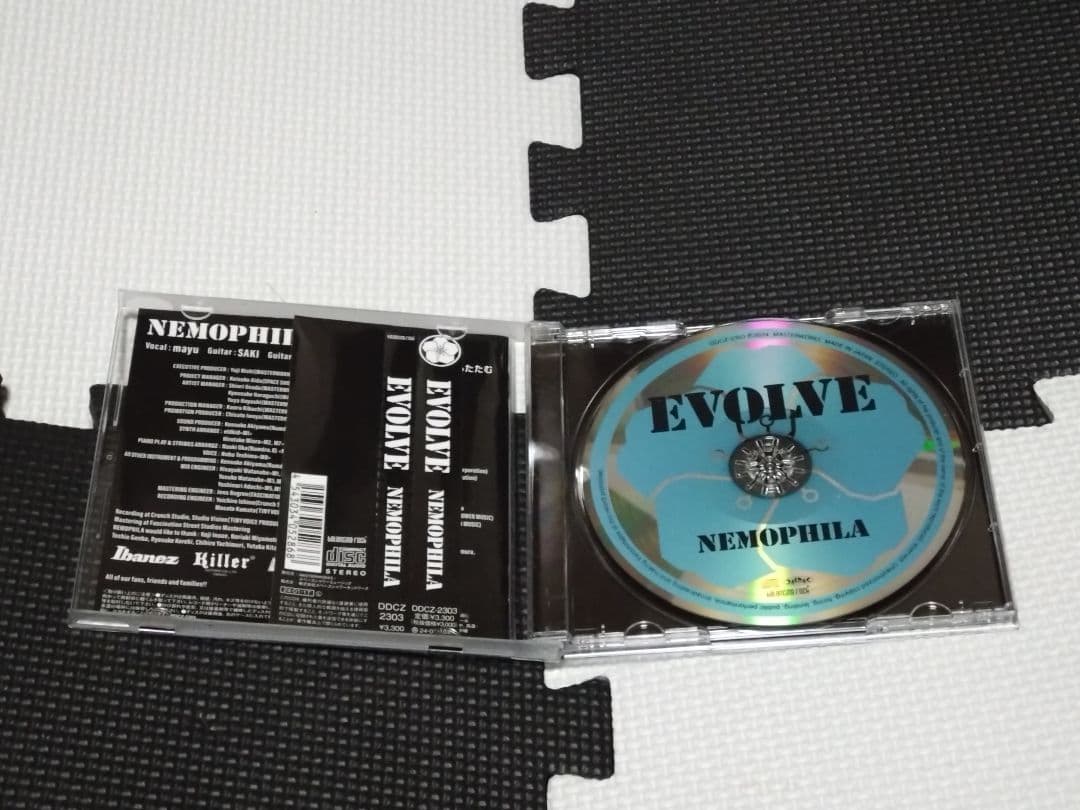 NEMOPHILA 直筆サイン入り 『EVOLVE』通常盤