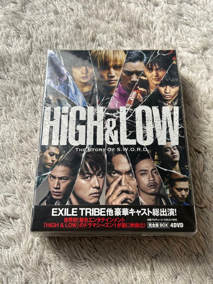 値下げ⭕️HiGH&LOW SEASON1 完全版 BOX〈4枚組〉