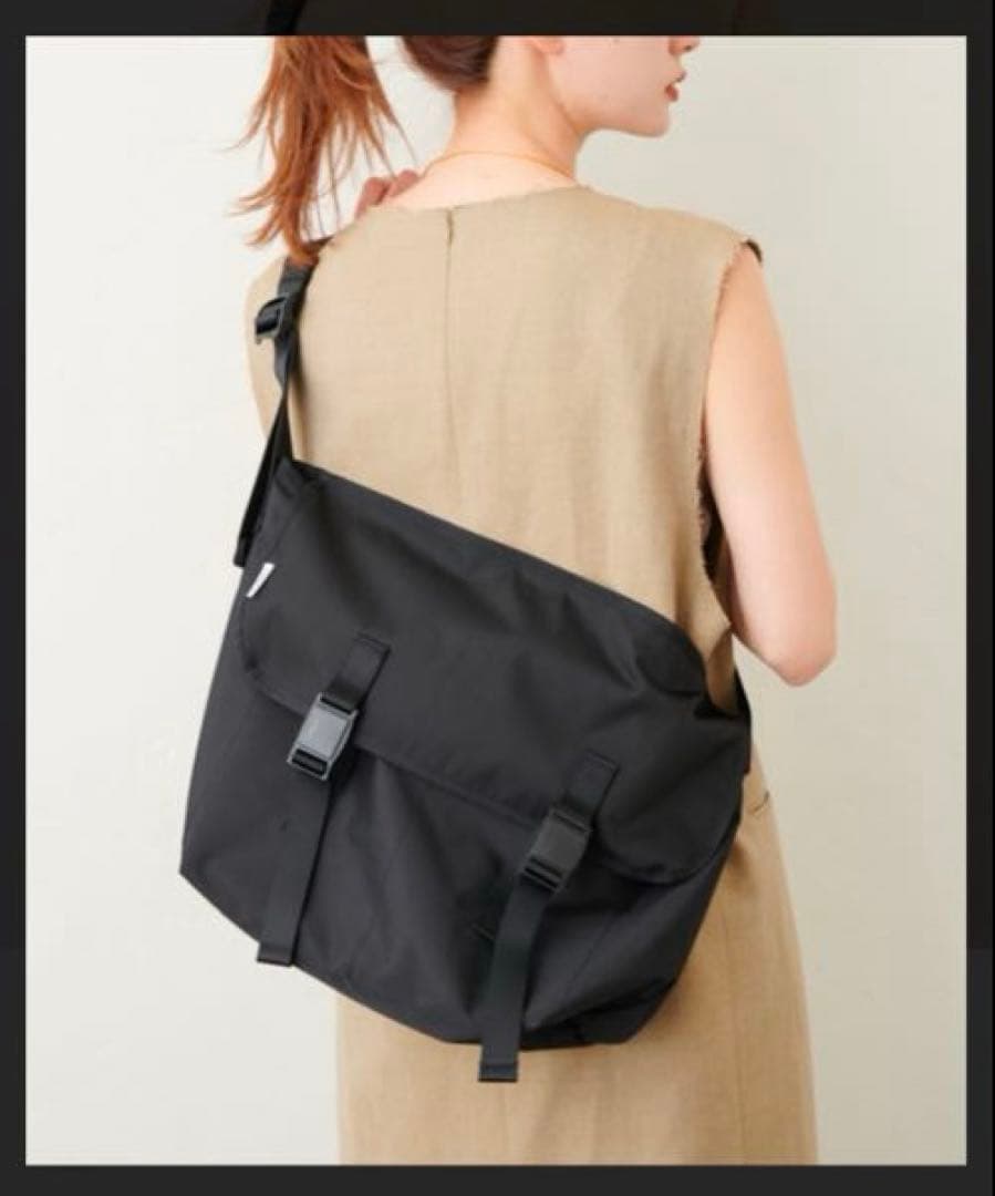 フレームワーク LAMPEYE 別注メッセンジャーバッグ　ブラック