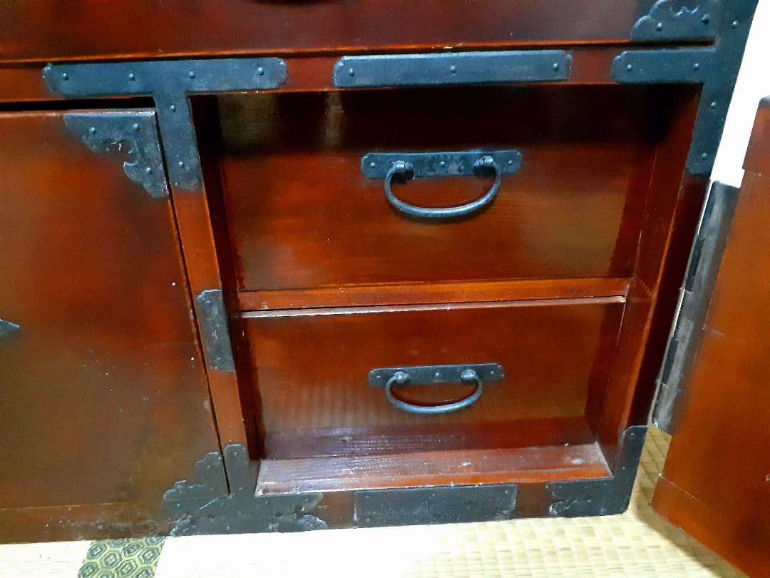 時代箪笥　相馬箪笥　和たんす　アンティーク　古民家　蔵出し