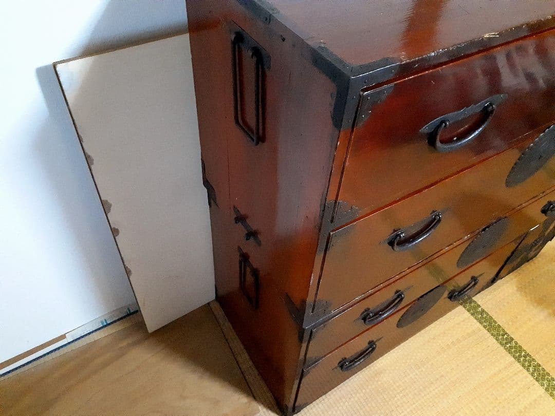 時代箪笥　相馬箪笥　和たんす　アンティーク　古民家　蔵出し