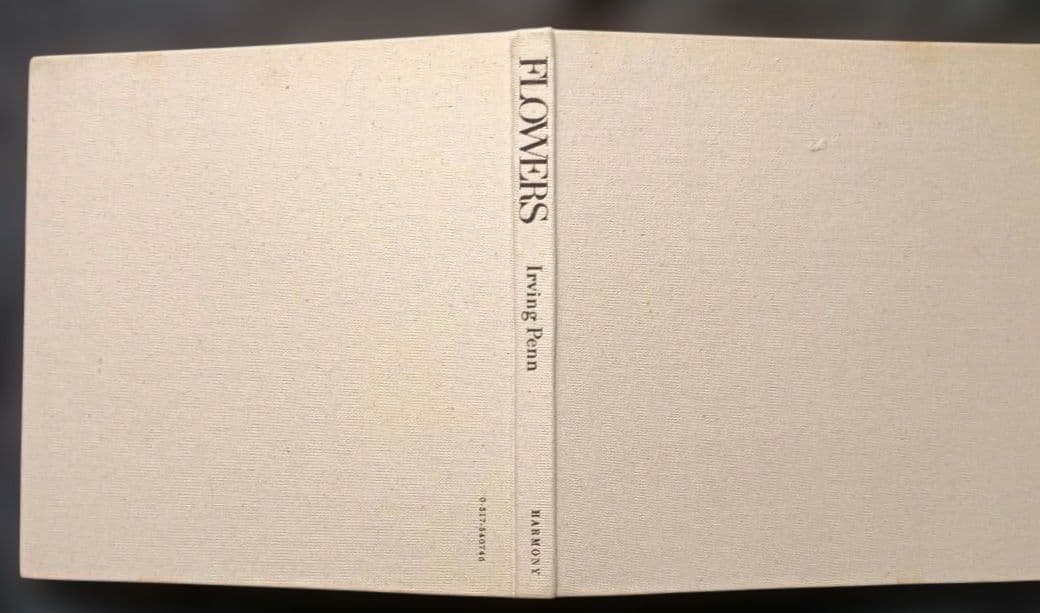 FLOWERS Irving Penn　初版 海外ライブラリー蔵書印等の難あり