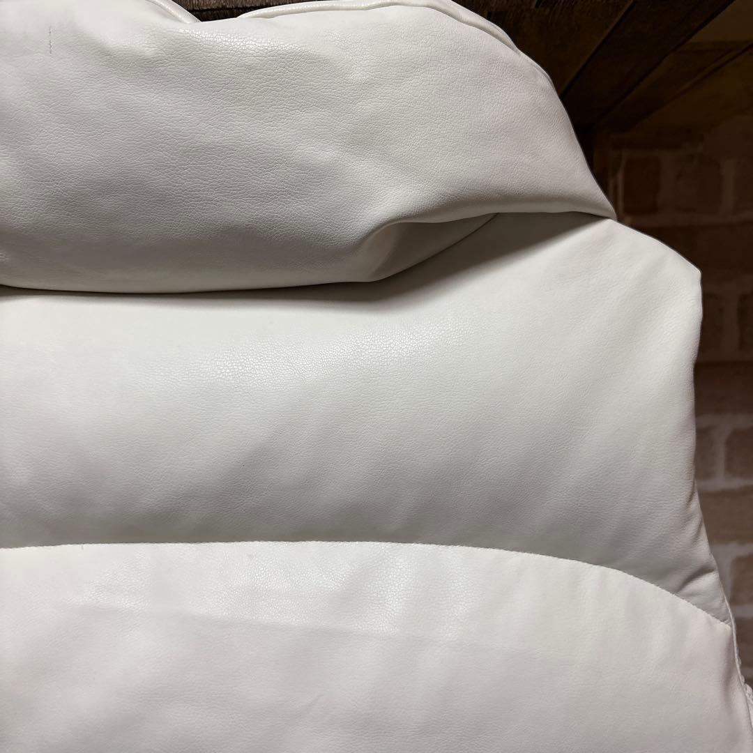 ひろママ美品グラムリップス ダウンベスト ホワイト