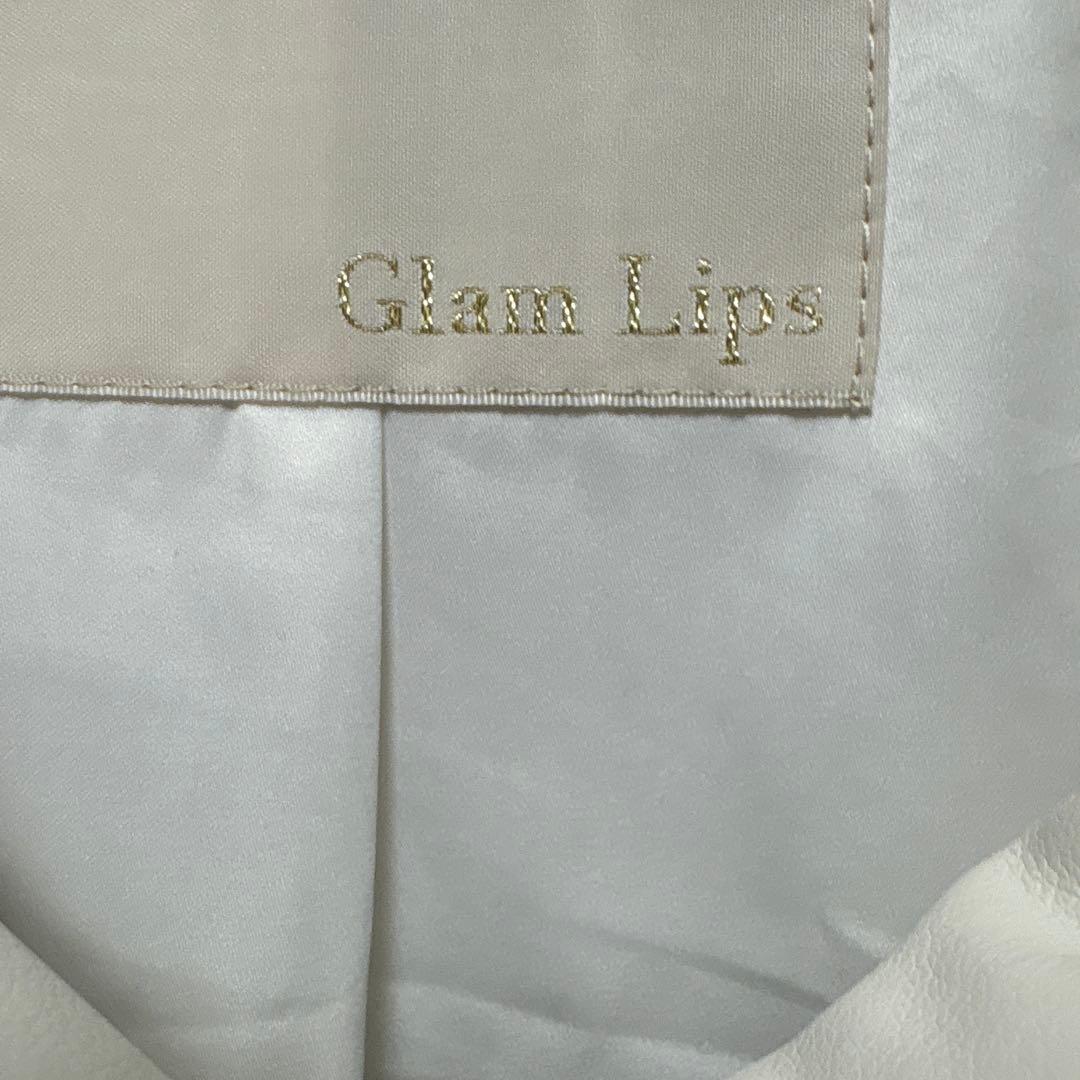 ひろママ美品グラムリップス ダウンベスト ホワイト