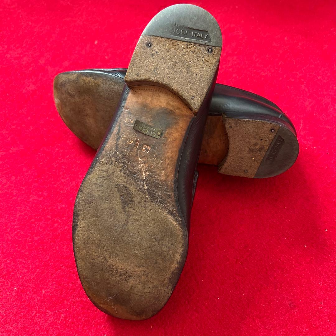 GUCCI ビットローファー 26.5 ブラック