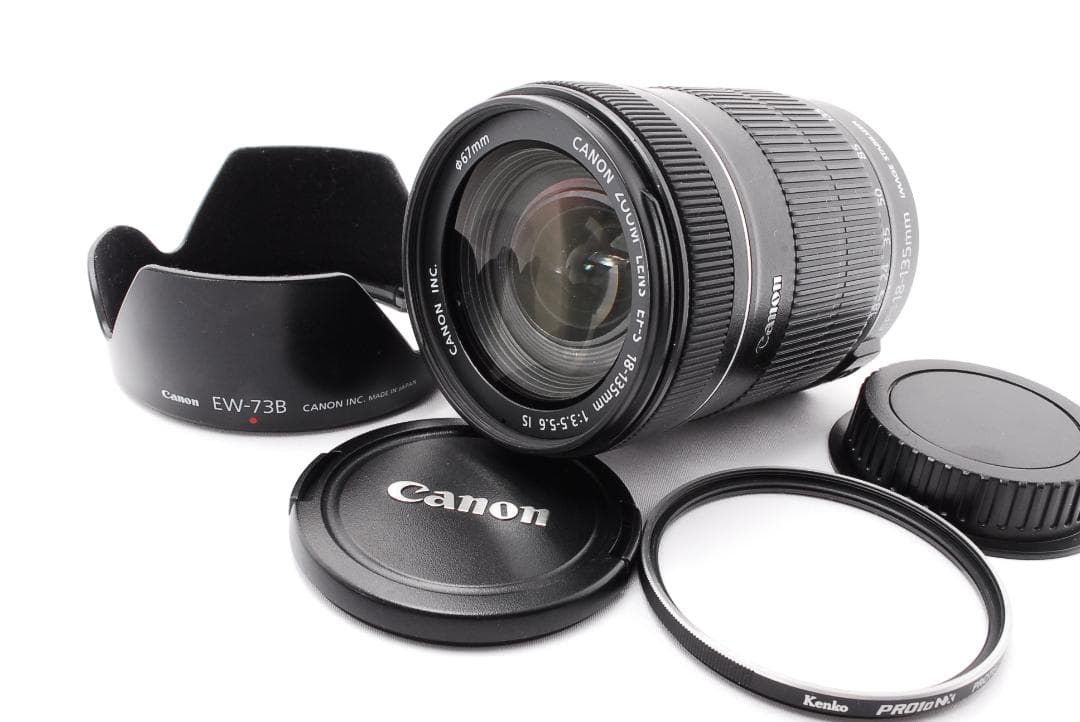 Canon EF-S 18-135mm✨　手ぶれ補正　望遠レンズ　レンズフード