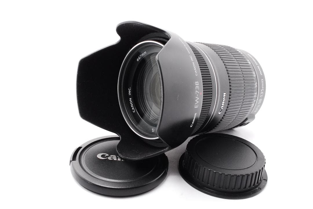 Canon EF-S 18-135mm✨　手ぶれ補正　望遠レンズ　レンズフード
