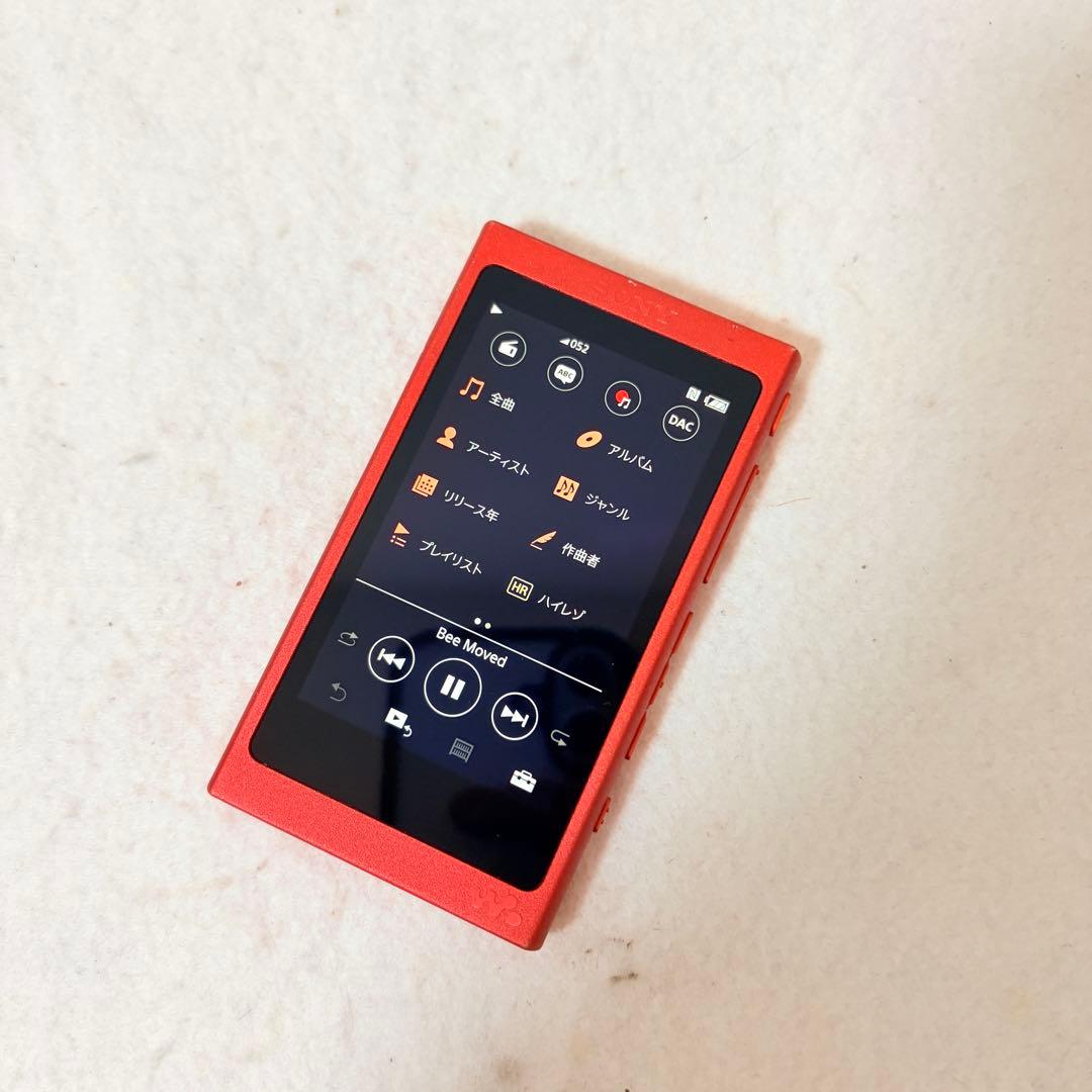 SONY WALKMAN NW-A45 ウォークマン ハイレゾ 赤 レッド