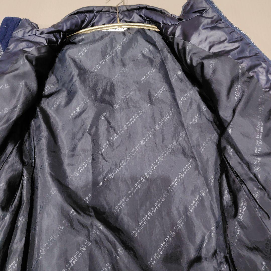 アンパスィ and per se ゴルフウェア ダウンブルゾン　ベスト　メンズМ