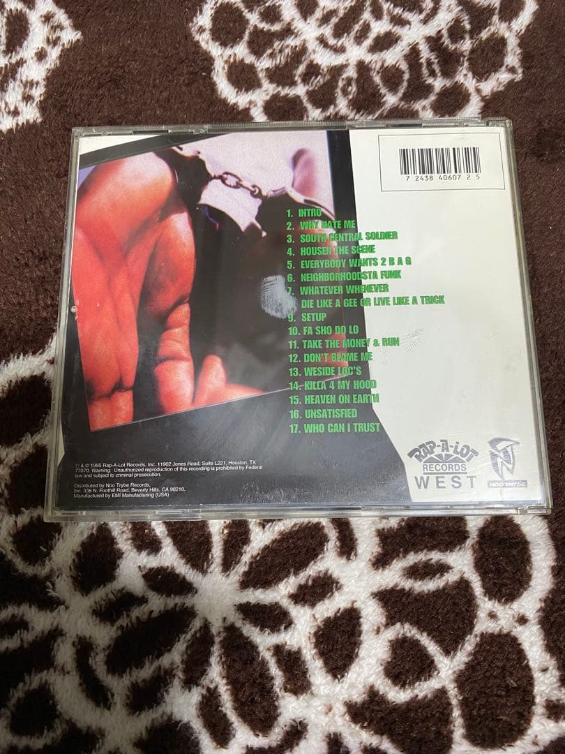 POPPA LQ 名盤 G-RAP G-FUNK G-LUV