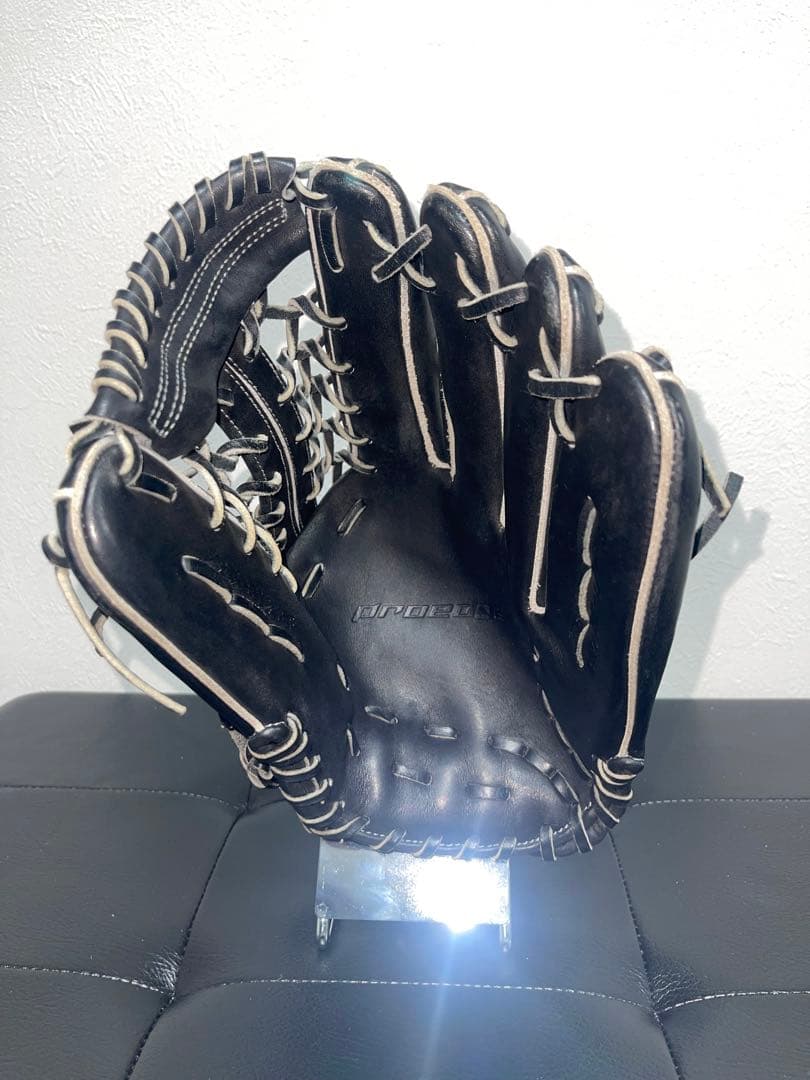 SSK プロエッジ　外野手用　軟式グローブ　PEN-87419F 型付け済み　黒