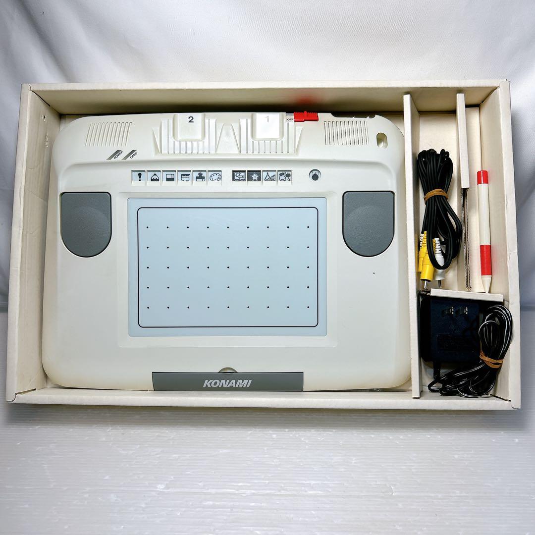 箱説付き　コナミ　グラフィックコンピューター　PICNO　ピクノ　RX001