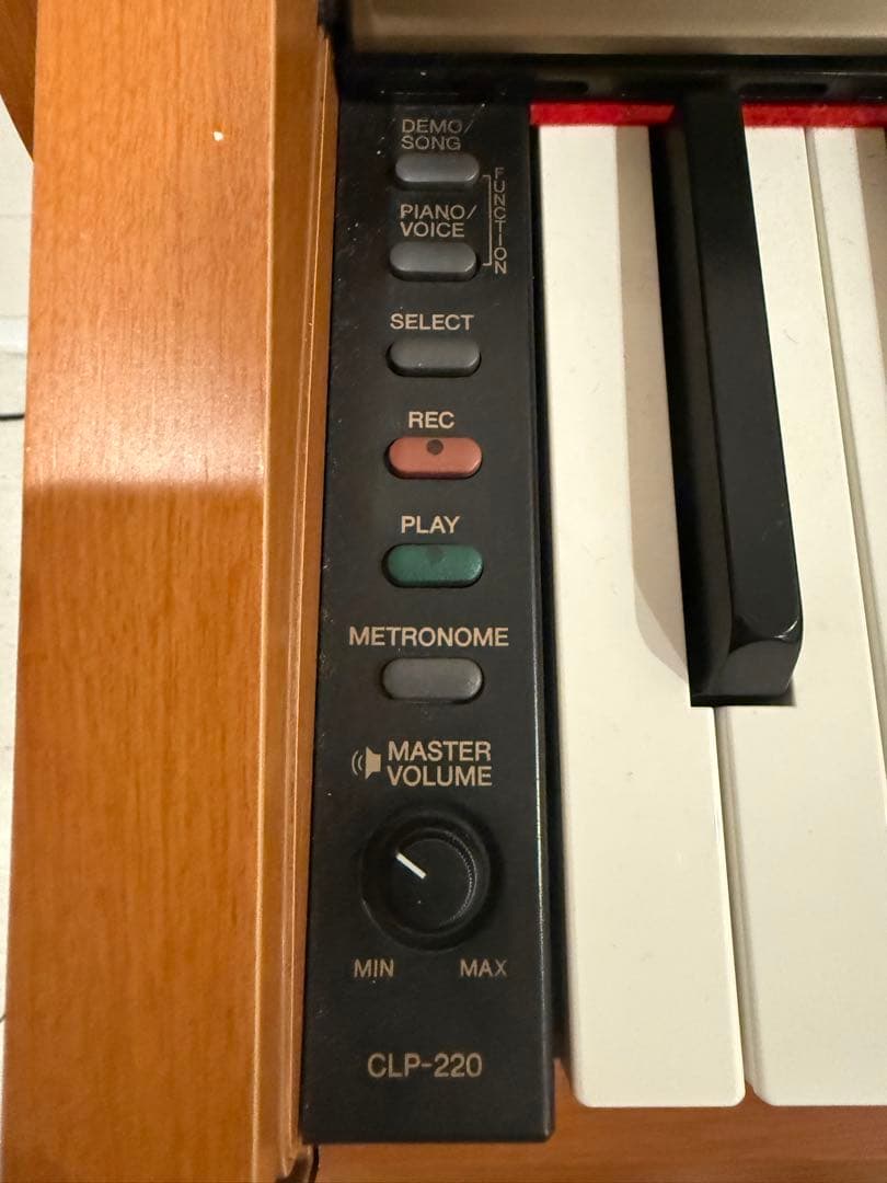 P*F様 【現地受け取りのみ】CLP-220 電子ピアノ ベンチ付き