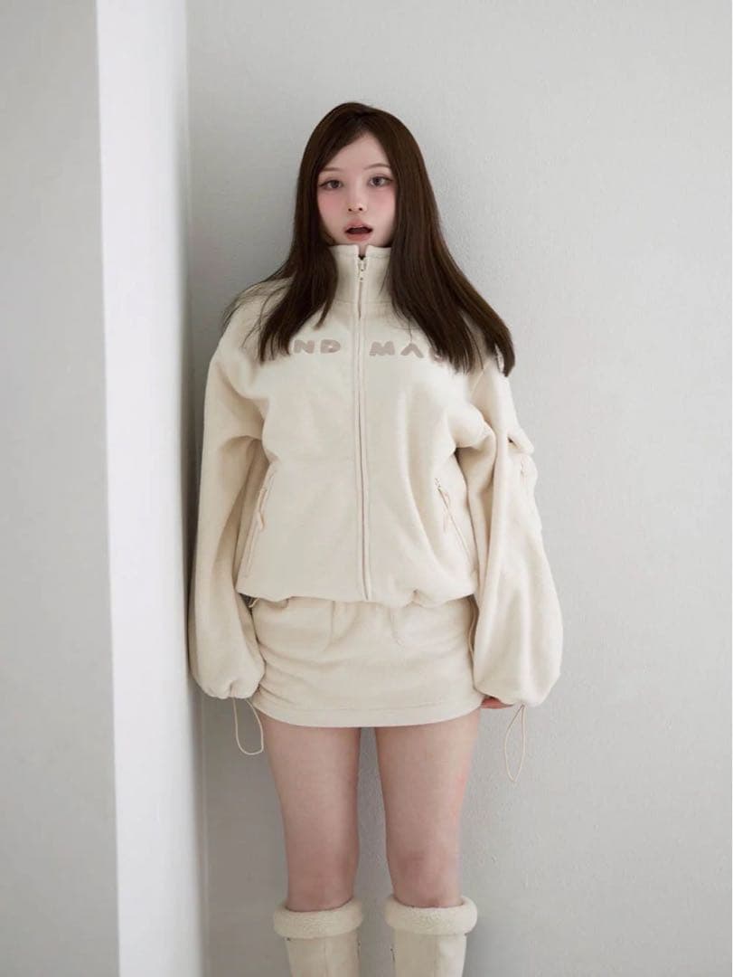 and mary Mary logo fleece skirt【正規品】