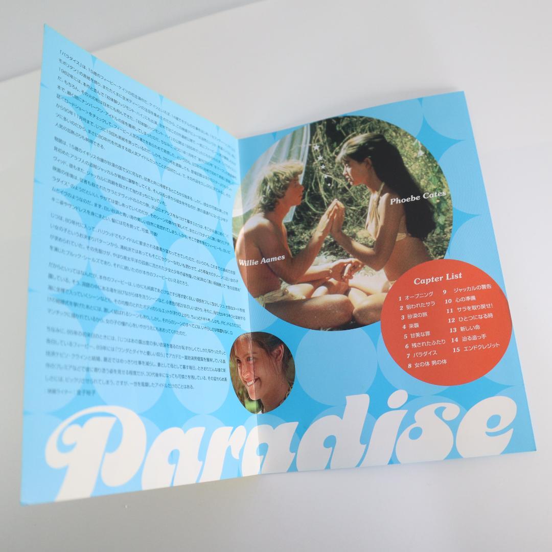 廃盤 パラダイス DVD ヘア解禁版 1982 カナダ フィービー・ケイツ