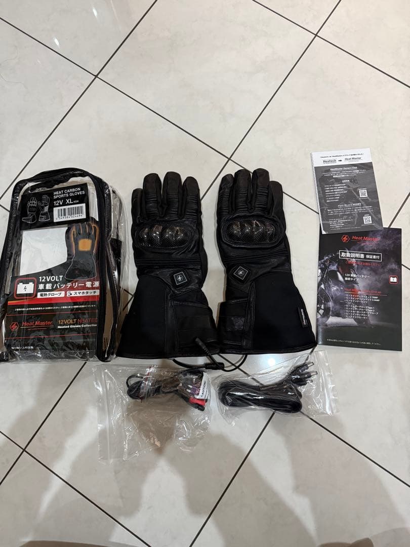 Heat Master 12V XL 電熱グローブ