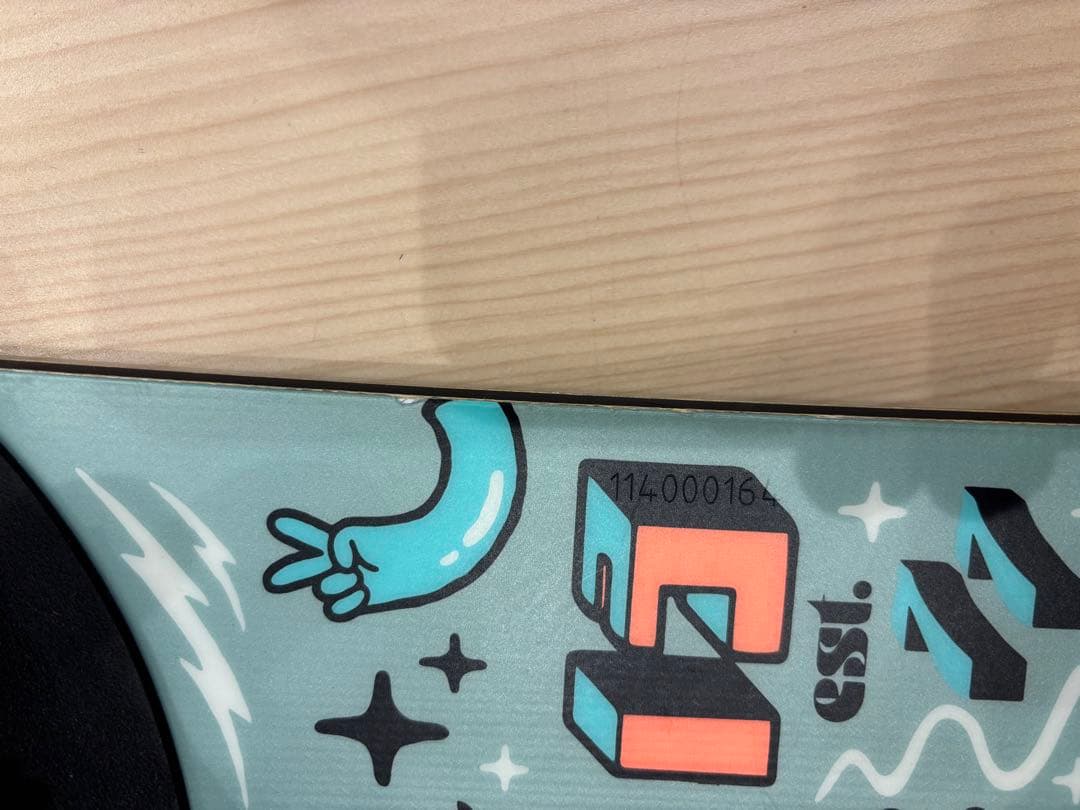 BURTON 子供用スノーボードセット　90cm 17.5cm