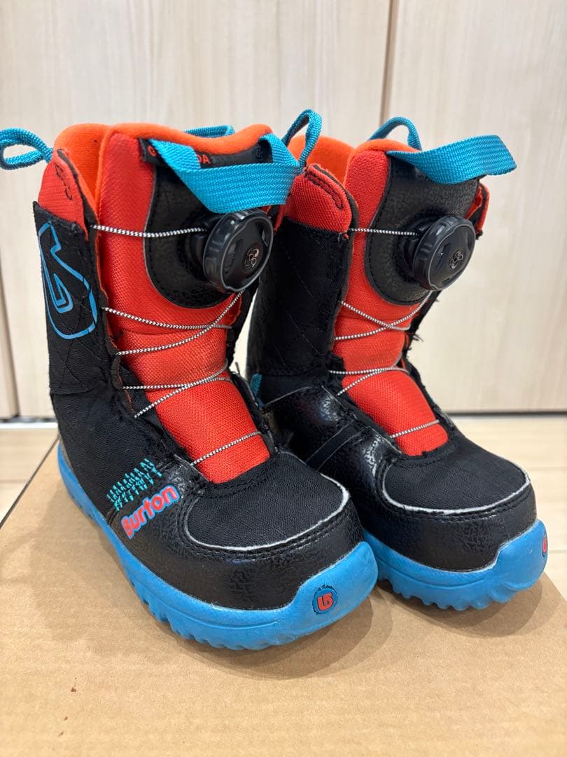 BURTON 子供用スノーボードセット　90cm 17.5cm