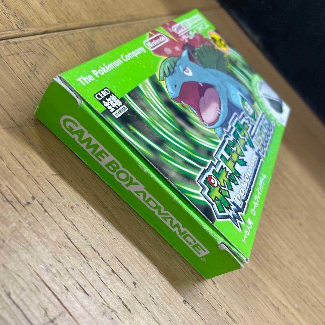 ポケモン リーフグリーン ゲームボーイアドバンスソフト