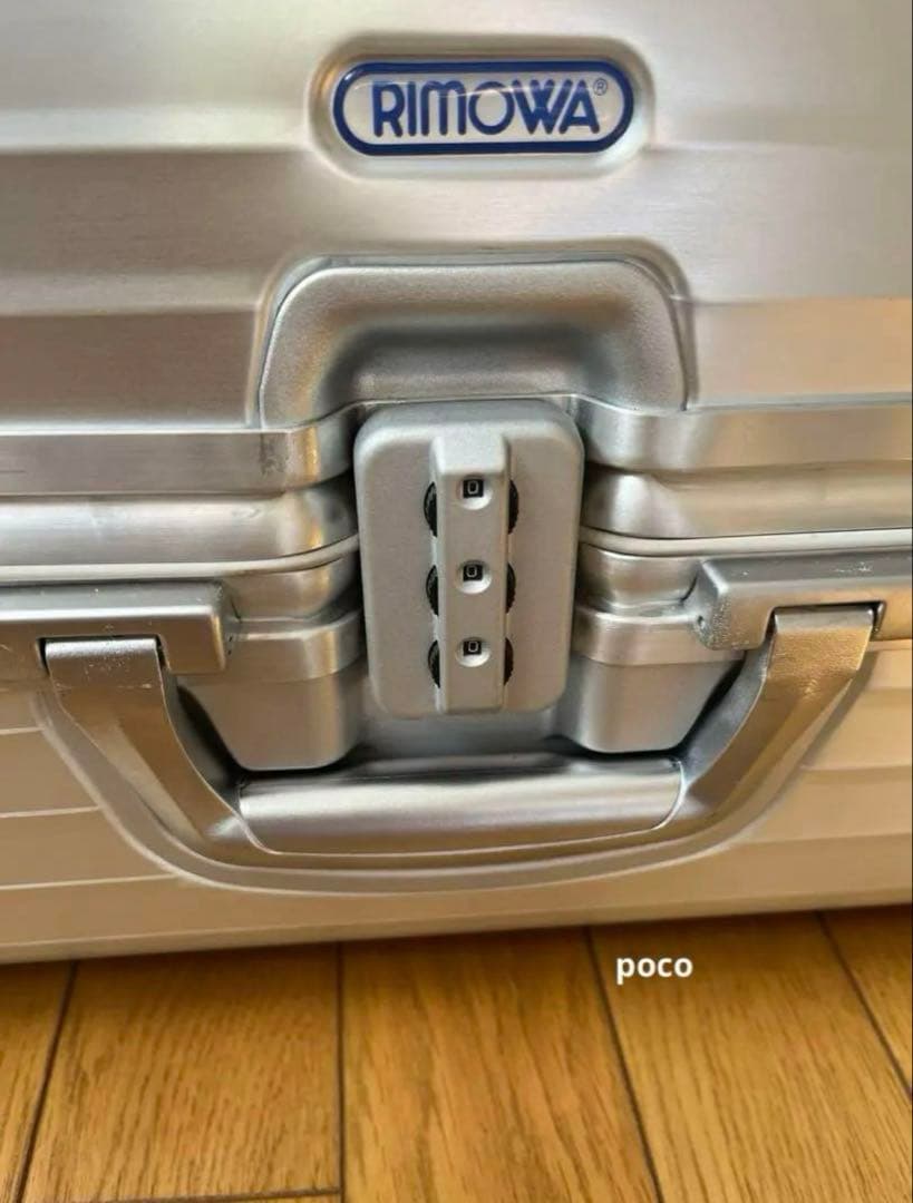 RIMOWA シルバー アルミニウム キャリーケース 82L トパーズ