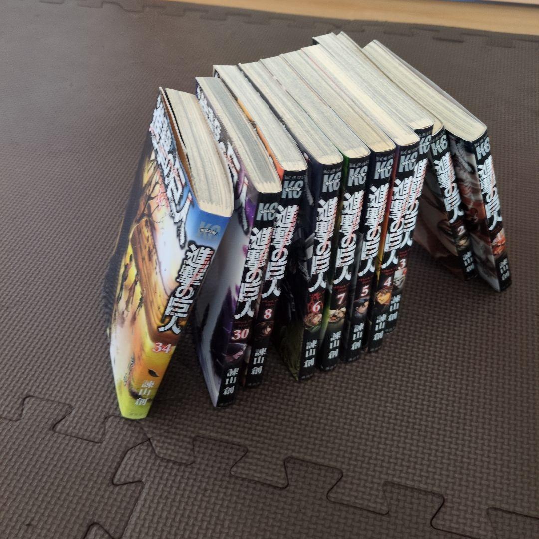 進撃の巨人 全巻セット 中古