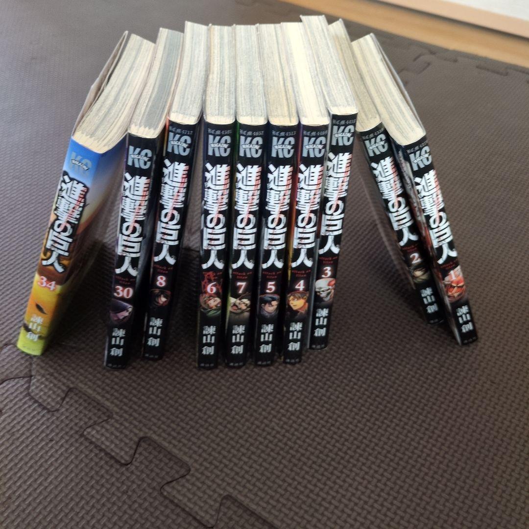 進撃の巨人 全巻セット 中古
