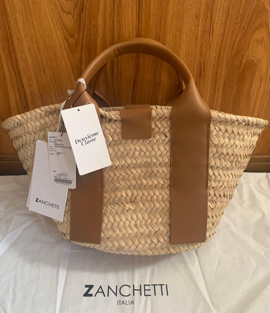 ZANCHETTI トートバッグ かごバッグ