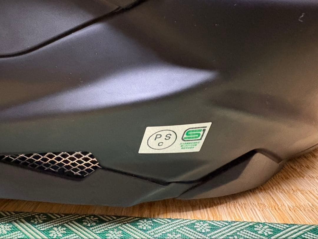 値下げSHOEI ヘルメット マットブラック　vfx-wr オフロード