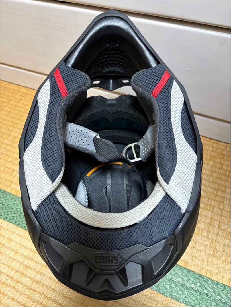 値下げSHOEI ヘルメット マットブラック　vfx-wr オフロード