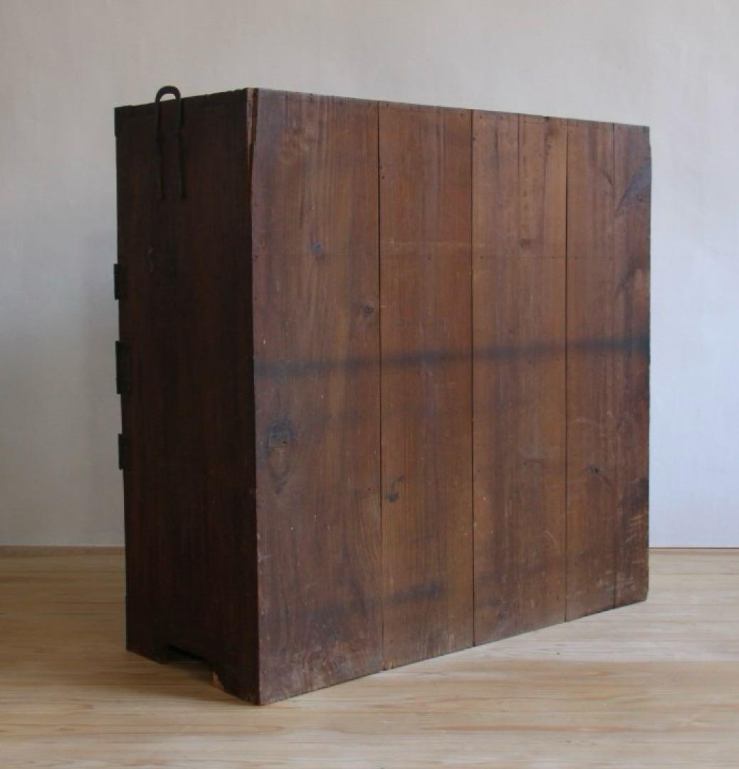 和箪笥　タンス　チェスト　4段　古道具　古家具　ビンテージ　アンティーク　レトロ