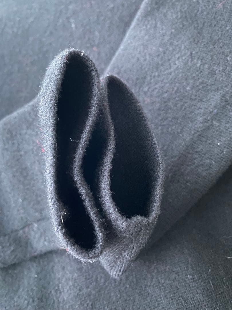 デサントゴルフ　Mサイズ　ニット　黒色　ゴルフウェア　長袖ニット　デサント