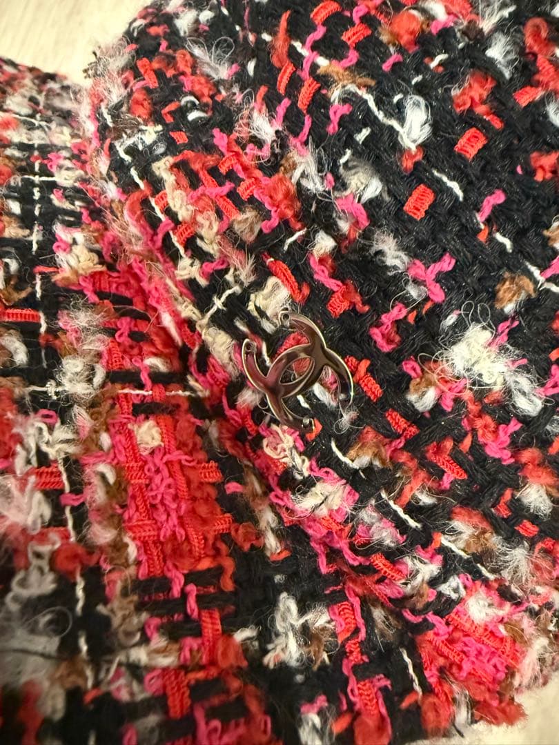 CHANEL ツィードキャスケット