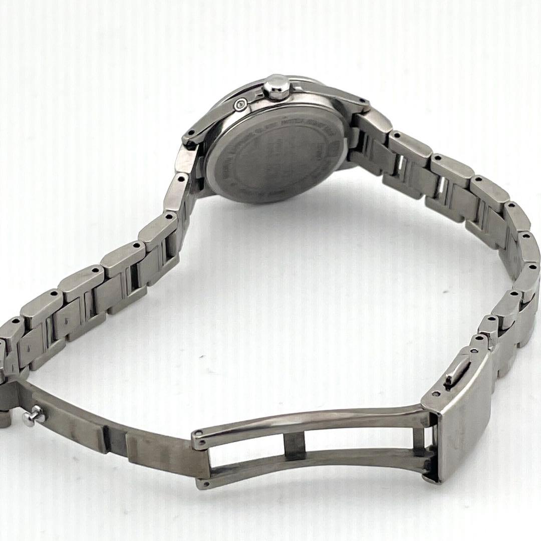 【稼働】カシオ　オシアナス　シェル文字盤　電波ソーラー　デイト　腕時計