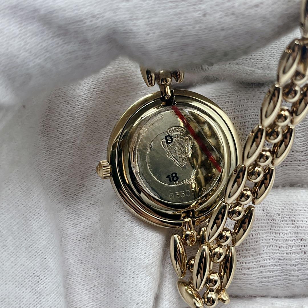 極美品 GUCCI チェンジベゼル 腕時計 6色 グッチ 稼働品 ゴールド