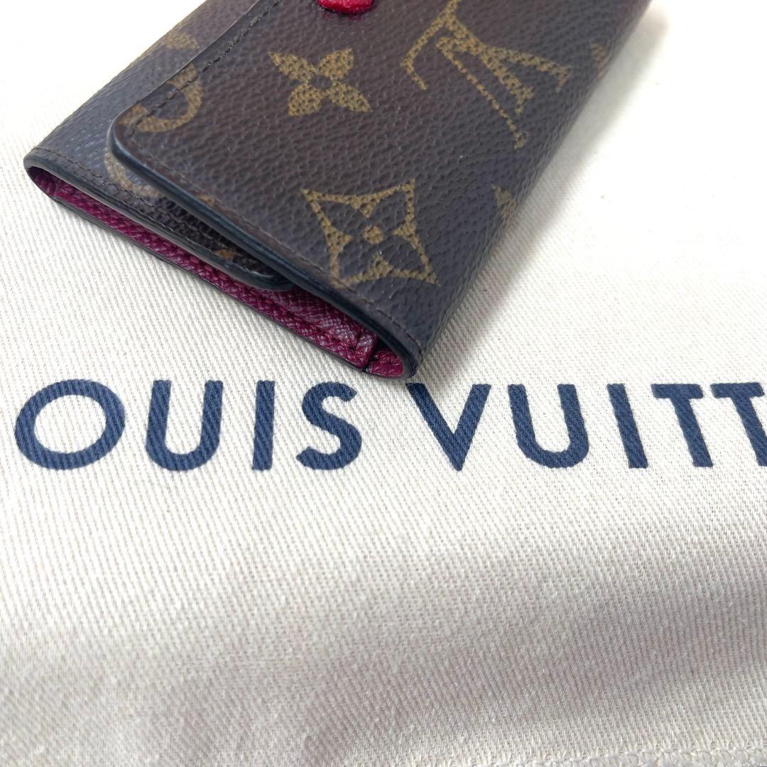 ルイヴィトン モノグラム フューシャ キーケース　キーホルダー　638