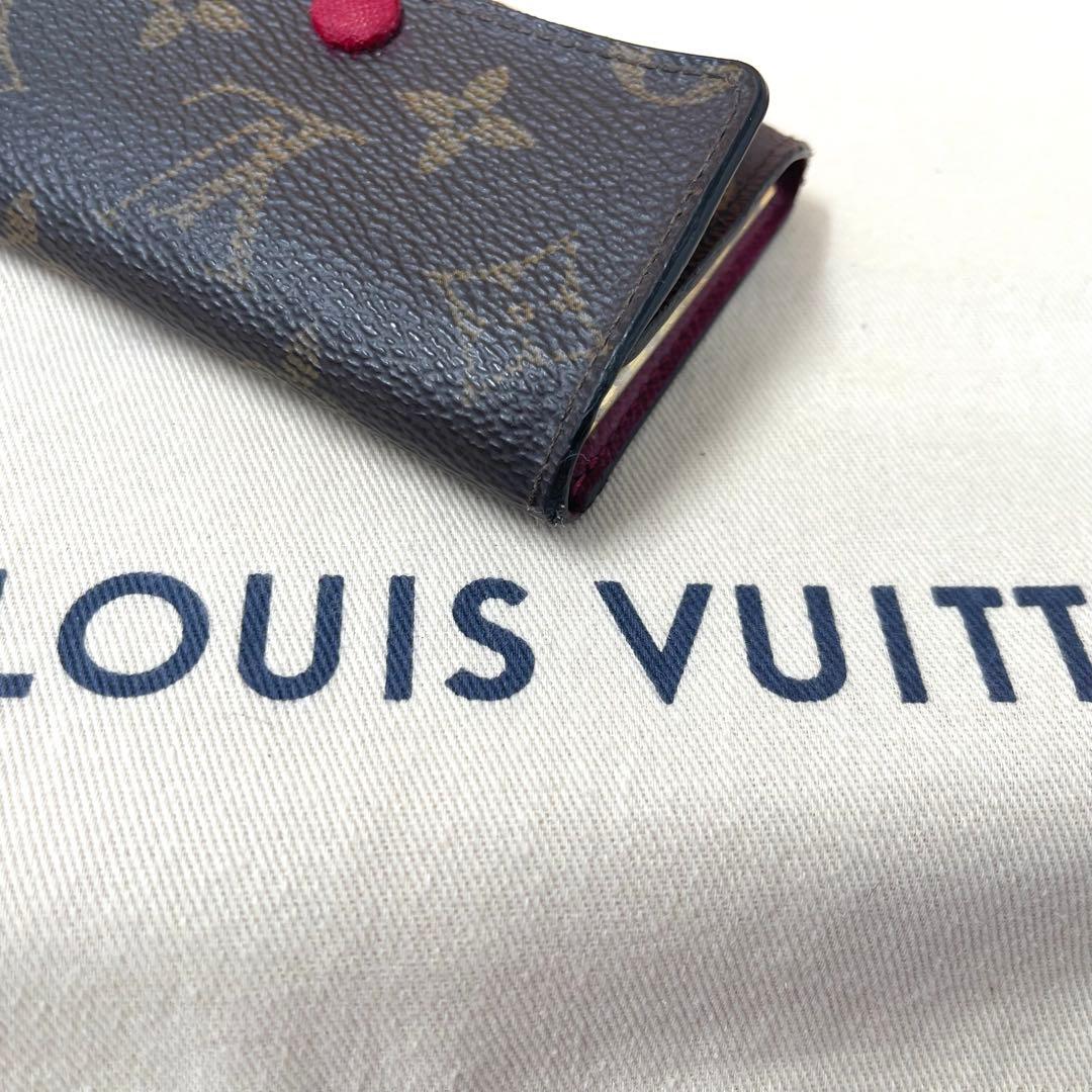 ルイヴィトン モノグラム フューシャ キーケース　キーホルダー　638