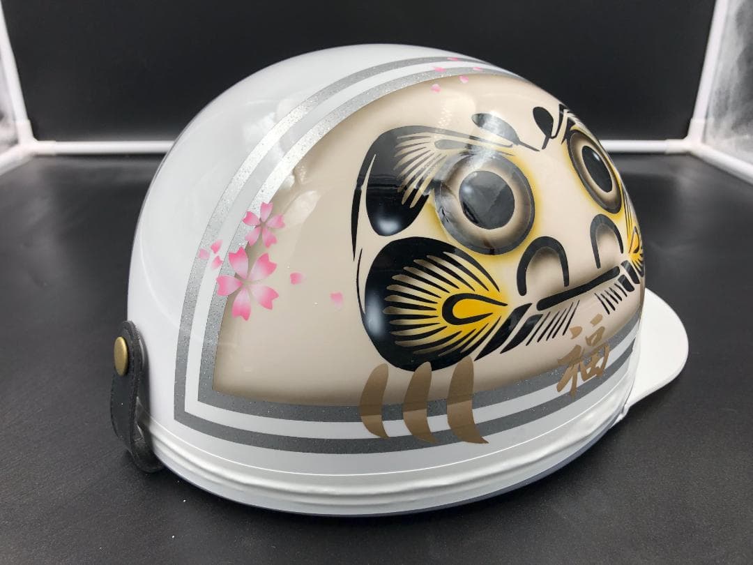 コルク半　カスタム　3つボタン　だるまホワイト　高級クリヤ送料無料