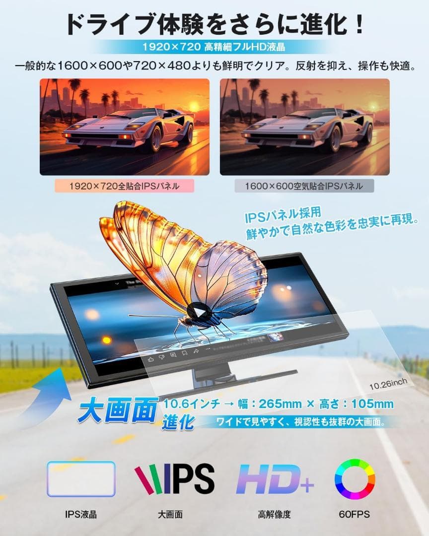 【未使用】Ottocast ScreenAI ポータブルディスプレイオーディオ