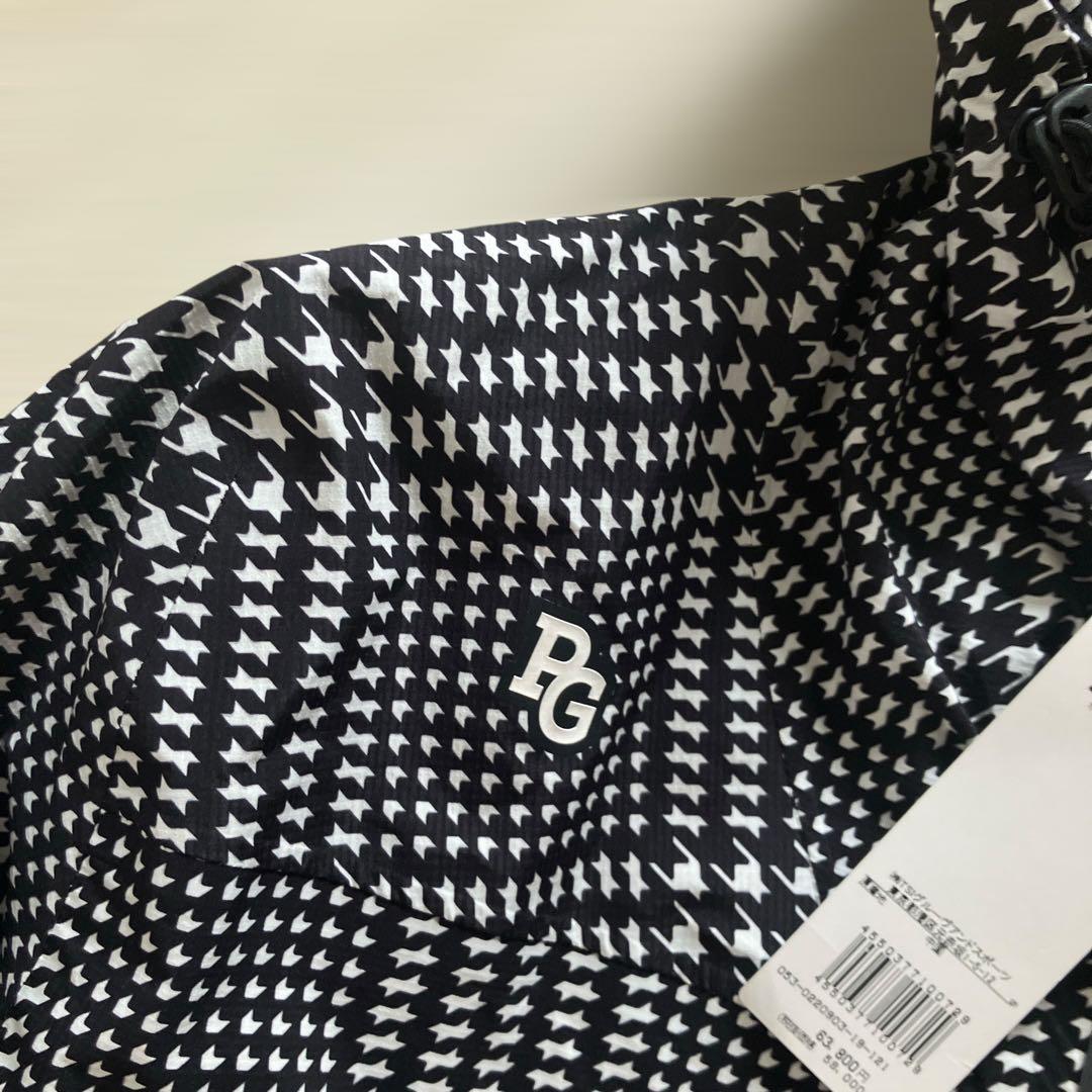 PEARLY GATES Lサイズ ナイロンジャケット 黒白千鳥柄 新品タグ付き